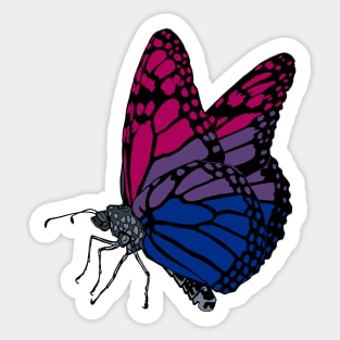 Bisexual Butterfly Sticker